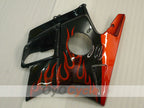 Kit de carénage pour Honda CBR600 F2 91-94 - Rouge, Noir - Flamme #OYO87904763