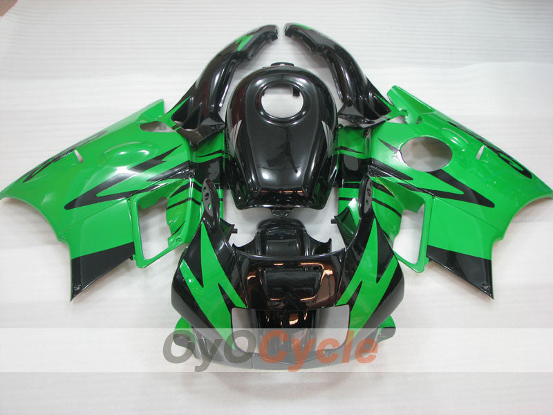 Kit de carénage pour Honda CBR600 F2 91-94 - Vert, Noir - Style d’usine #OYO87904764