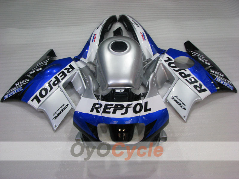 Kit de carénage pour Honda CBR600 F2 91-94 - Bleu, Noir, Argent - PEPSI #OYO87904765 Image secondaire du produit