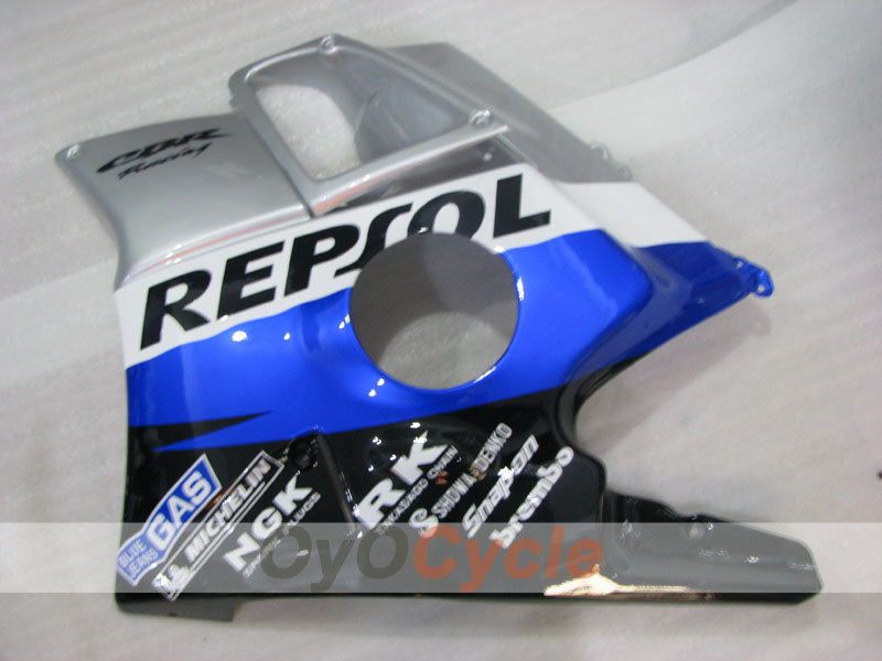 Kit de carénage pour Honda CBR600 F2 91-94 - Bleu, Noir, Argent - PEPSI #OYO87904765