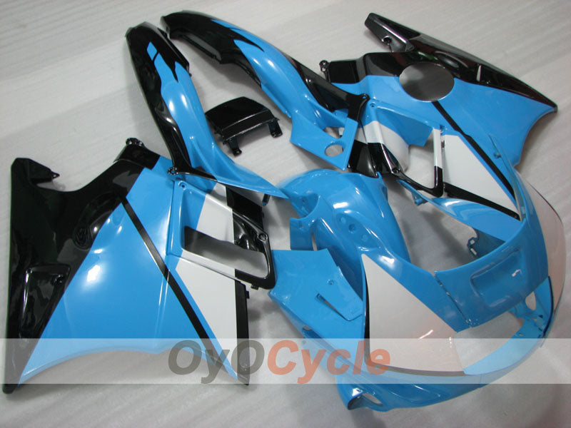 Kit de carénage pour Honda CBR600 F2 91-94 - Bleu, Noir - Style d’usine #OYO87904768
