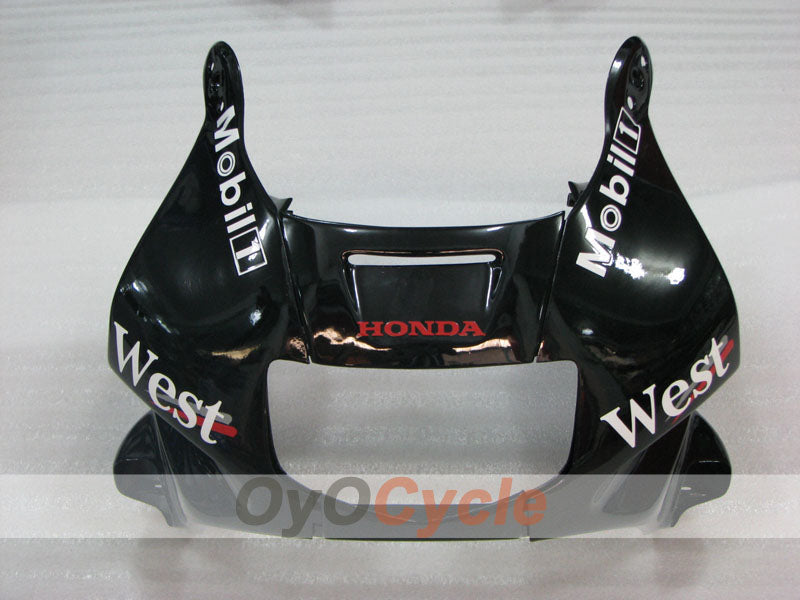 Kit de carénage pour Honda CBR600 F2 91-94 - Blanc, Noir - West #OYO87904769