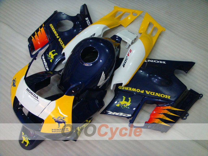 Kit de carénage pour Honda CBR600 F2 91-94 - Jaune, Violet - Camel #OYO87904770 Image principale du produit