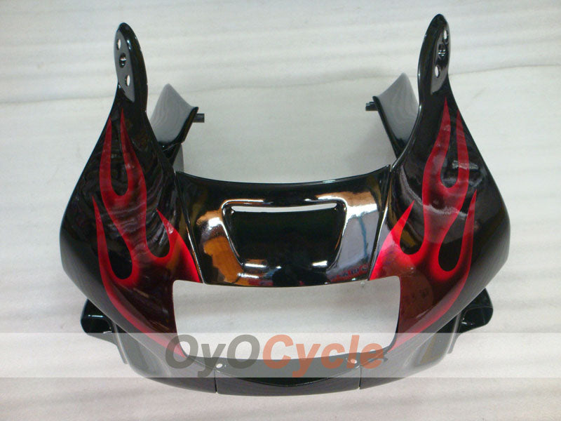 Kit de carénage pour Honda CBR600 F2 91-94 - Rouge, Noir - Flame #OYO87904771