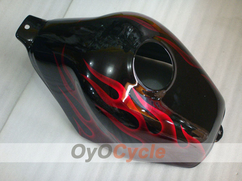 Kit de carénage pour Honda CBR600 F2 91-94 - Rouge, Noir - Flame #OYO87904771