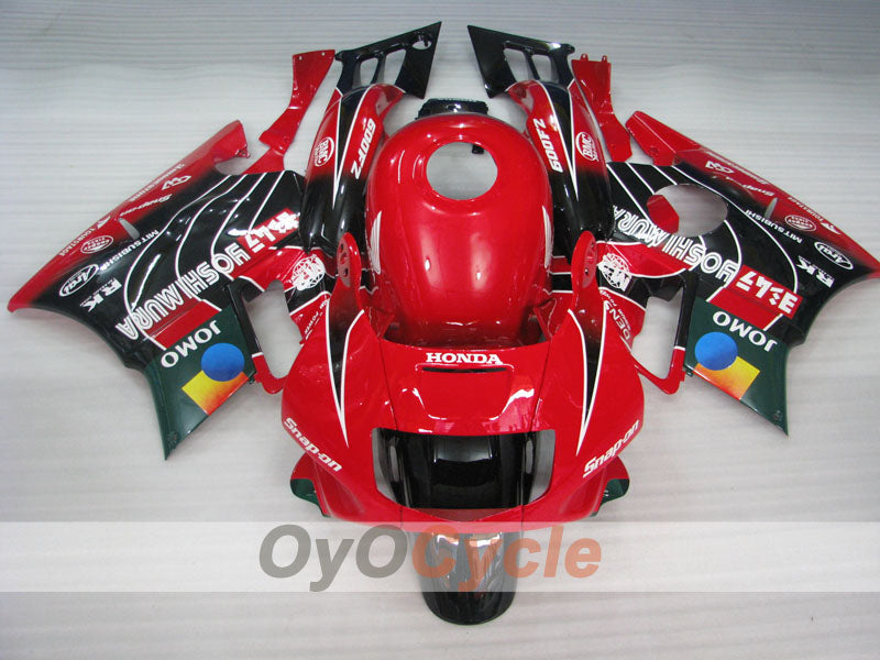 Kit de carénage pour Honda CBR600 F2 91-94 - Rouge, Noir - JOMO #OYO87904772 Image secondaire du produit