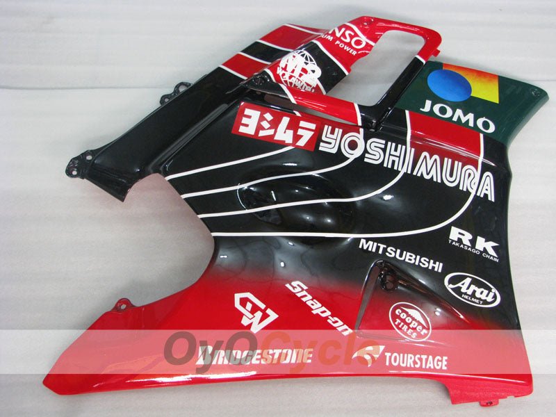 Kit de carénage pour Honda CBR600 F2 91-94 - Rouge, Noir - JOMO #OYO87904772