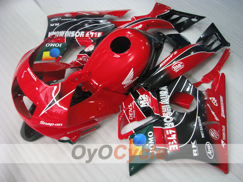Kit de carénage pour Honda CBR600 F2 91-94 - Rouge, Noir - JOMO #OYO87904772 Image principale du produit