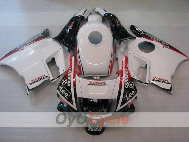Kit de carénage pour Honda CBR600 F2 91-94 - Blanc, Noir - Lee #OYO87904773