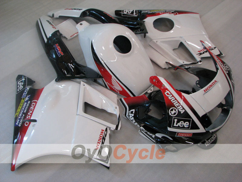 Kit de carénage pour Honda CBR600 F2 91-94 - Blanc, Noir - Lee #OYO87904773