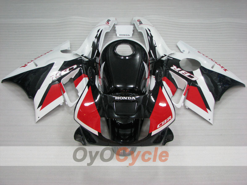 Kit de carénage pour Honda CBR600 F2 91-94 - Rouge, Noir - Style d'origine #OYO87904774 Image secondaire du produit