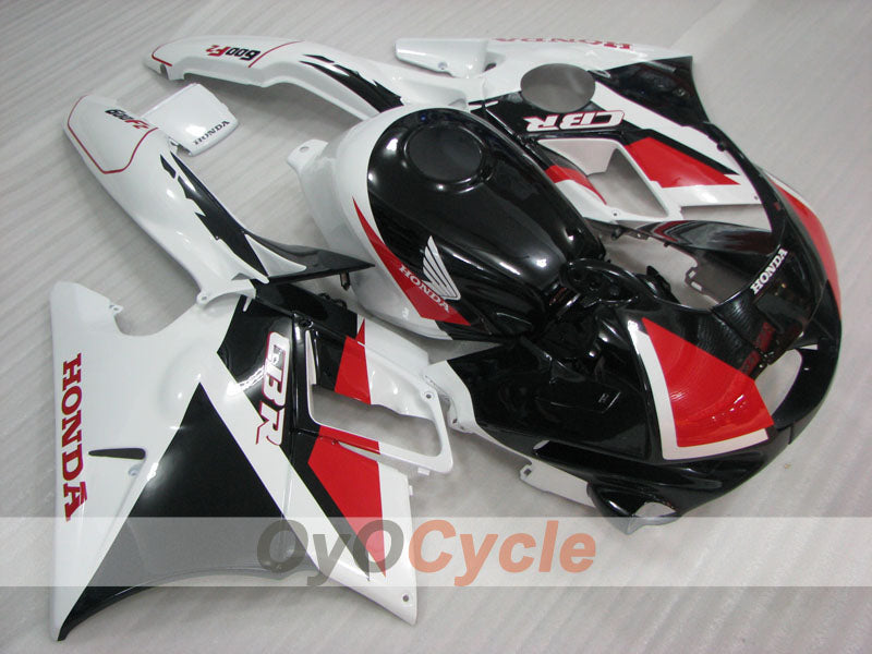 Kit de carénage pour Honda CBR600 F2 91-94 - Rouge, Noir - Style d'origine #OYO87904774