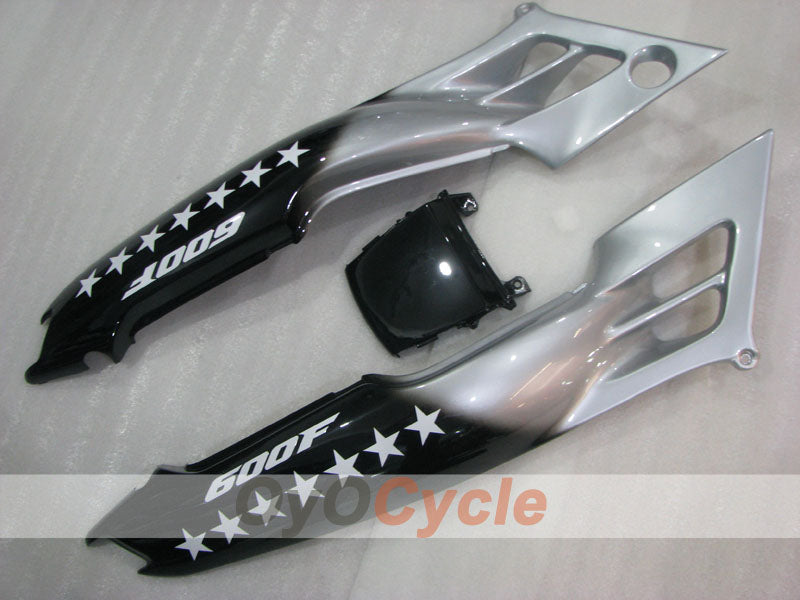 Kit de carénage pour Honda CBR600 F2 91-94 - Noir, Argent - SevenStars #OYO87904776