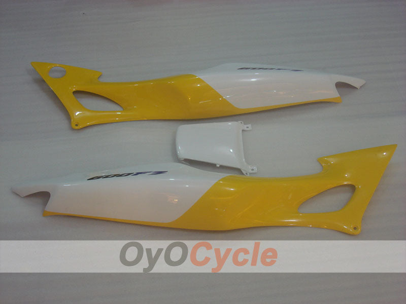 Kit de carénage à injection pour CBR600F3 95-96 - Jaune, Bleu, Blanc - Personnalisé #OYO87904778