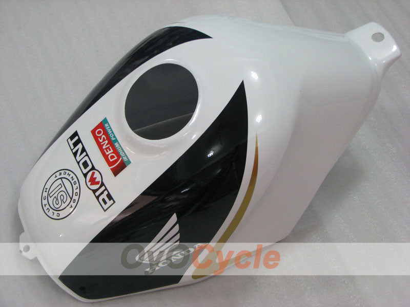 Kit de carénage à injection pour CBR600F3 97-98 - Blanc, noir - PlayBoy #OYO87904802
