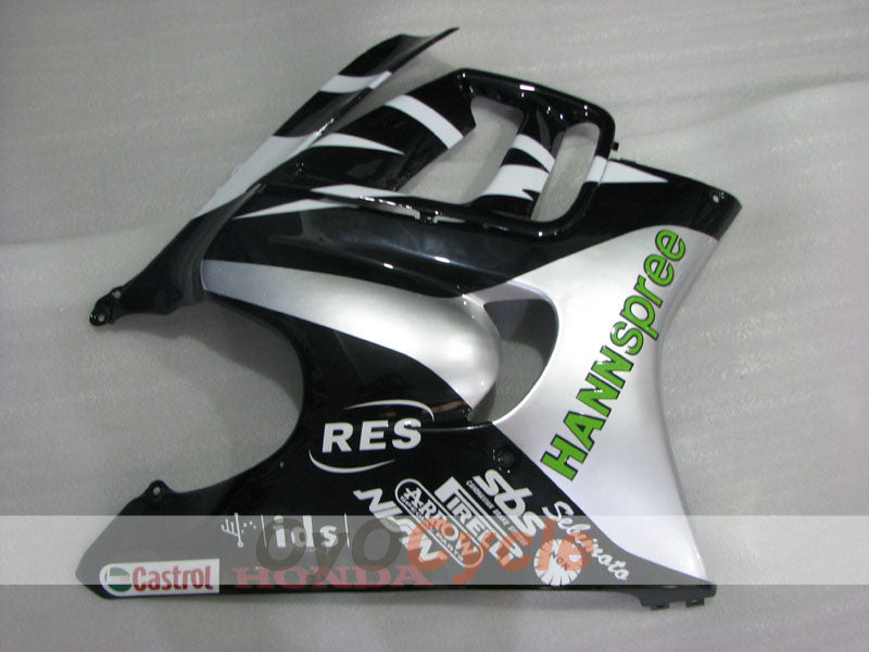 Kit de carénage à injection pour CBR600F3 95-96 - Blanc, Noir - HANN Spree #OYO87904781