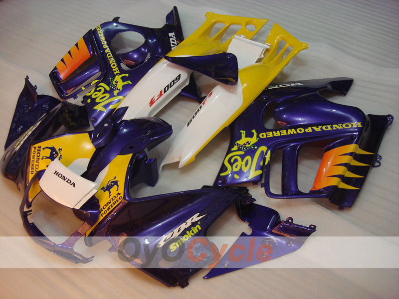 Kit de carénage à injection pour CBR600F3 95-96 - Jaune, bleu - Camel #OYO87900012 Image principale du produit