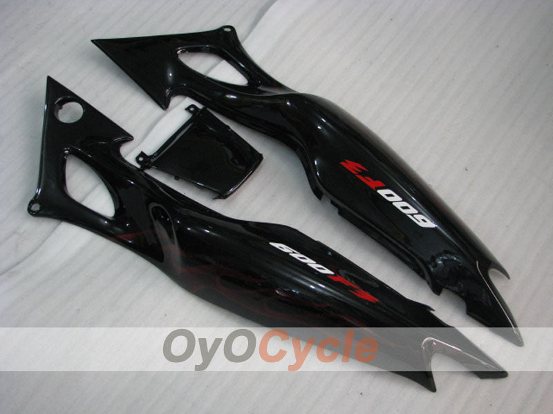 Kit de carénage à injection pour CBR600F3 95-96 - Rouge, noir - Flamme #OYO87900018