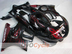 Kit de carénages injectés pour CBR600F3 97-98 - Rouge, noir - Flame #OYO87900066