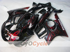 Kit de carénage à injection pour CBR600F3 95-96 - Rouge, noir - Flamme #OYO87900018
