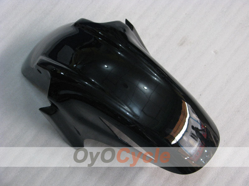 Kit de carénages injectés pour CBR600F3 97-98 - Rouge, noir - Flame #OYO87900066