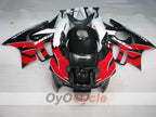 Kit de carénages injectés pour CBR600F3 97-98 - Rouge, noir - Style usine #OYO87900073
