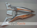 Kit de carénage à injection pour CBR600F3 97-98 - Noir, argent - Style usine #OYO87900075