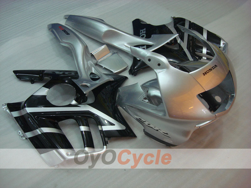 Kit de carénage à injection pour CBR600F3 95-96 - Noir, argent - Style d'origine #OYO87900027 Image principale du produit