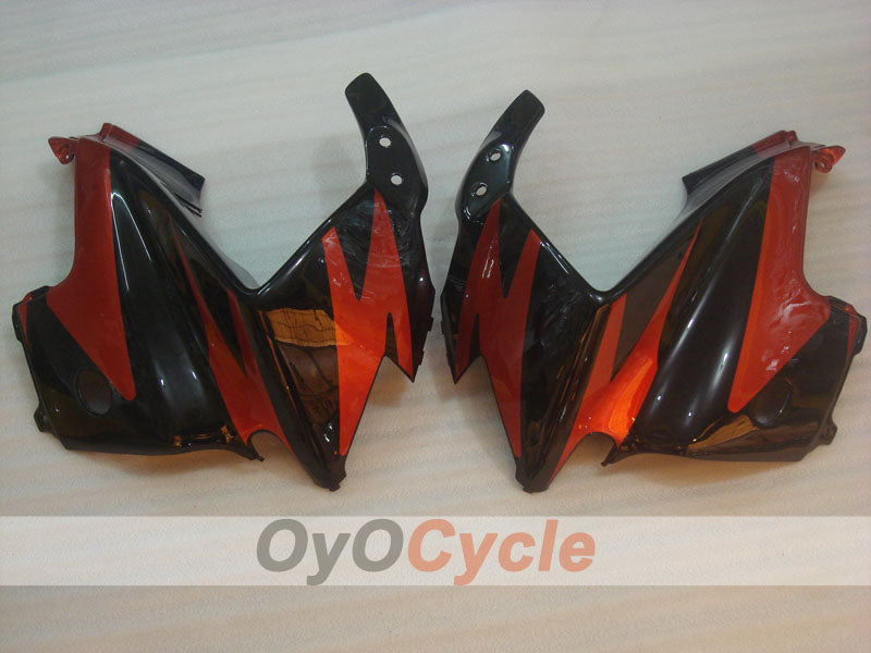 Kit de carénage à injection pour CBR600F3 97-98 - Orange, noir - Style usine #OYO87900079
