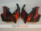 Kit de carénage à injection pour CBR600F3 97-98 - Orange, noir - Style usine #OYO87900079