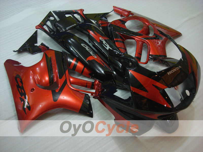 Kit de carénage à injection pour CBR600F3 97-98 - Orange, noir - Style usine #OYO87900079 Image principale du produit
