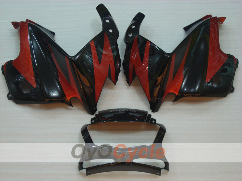 Kit de carénage à injection pour CBR600F3 95-96 - Orange, noir - Style d'origine #OYO87900031