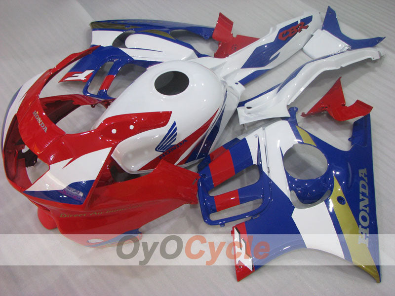 Kit de carénage à injection pour CBR600F3 95-96 - Bleu, blanc - Style d'origine #OYO87900033