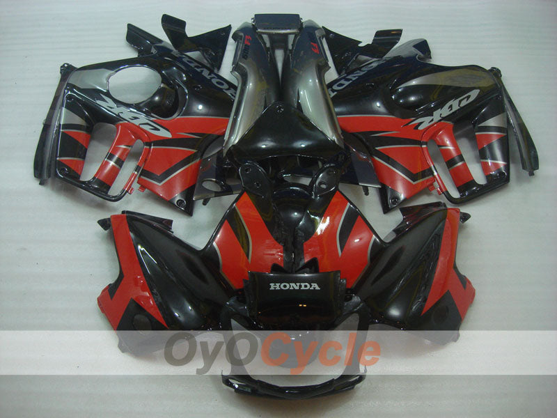 Kit de carénage à injection pour CBR600F3 97-98 - Rouge, noir - Style usine #OYO87900084 Image secondaire du produit