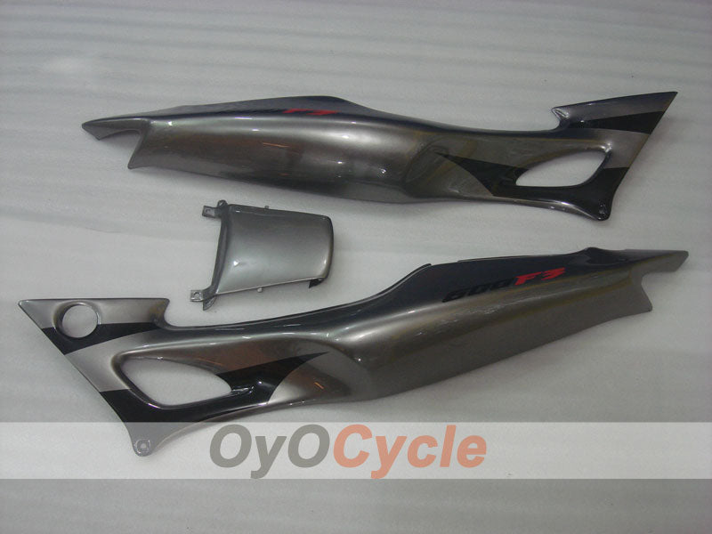 Kit de carénage à injection pour CBR600F3 97-98 - Rouge, noir - Style usine #OYO87900084