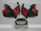 Kit de carénage à injection pour CBR600F3 97-98 - Rouge, noir - Style usine #OYO87900084