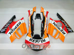 Kit de carénage à injection pour CBR600F3 97-98 - Orange, Noir - Repsol #OYO87900098