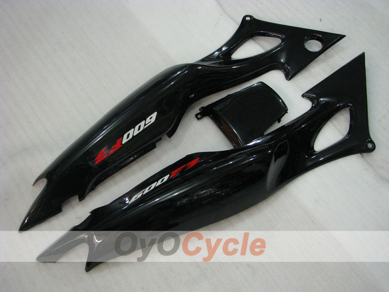 Kit de carénages injectés pour CBR600F3 97-98 - Noir - Style usine #OYO87900063