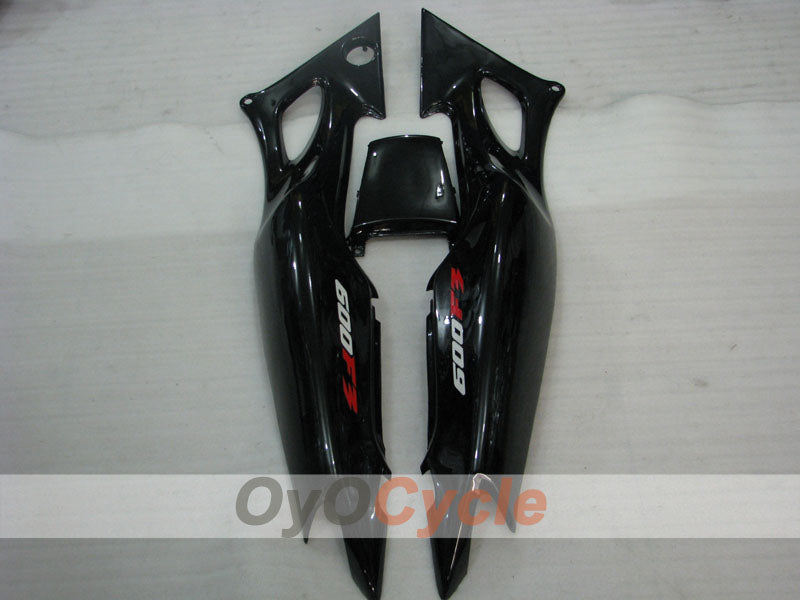 Kit de carénages injectés pour CBR600F3 97-98 - Noir - Style usine #OYO87900063