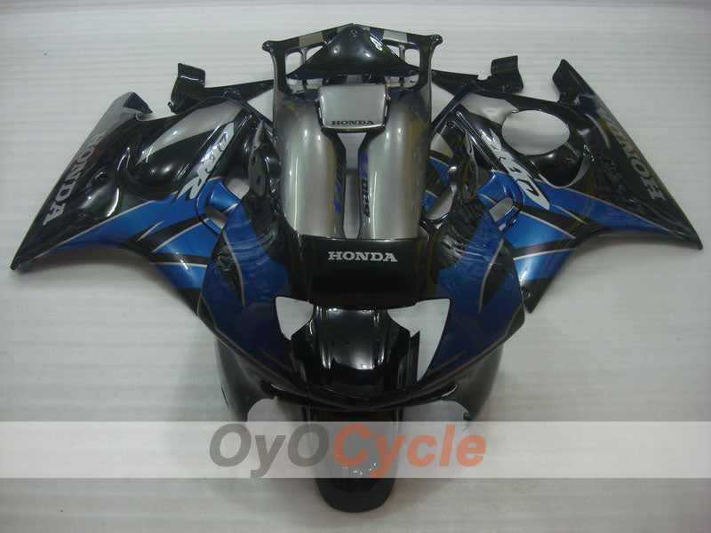 Kit de carénages à injection pour CBR600F3 97-98 - Bleu, noir - Style d'origine #OYO87902778
