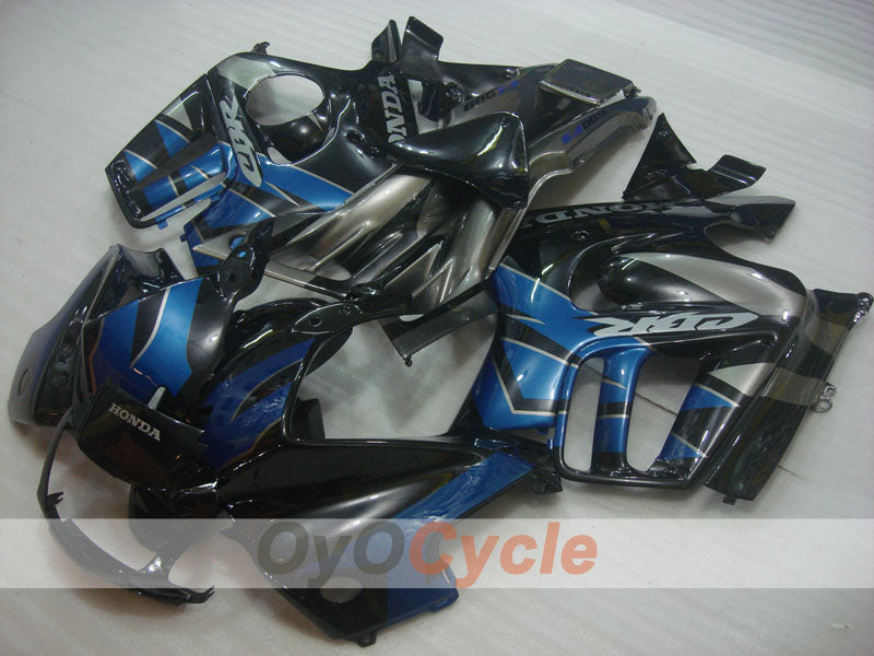 Kit de carénage à injection pour CBR600F3 95-96 - Bleu, Noir - Style usine #OYO87902793