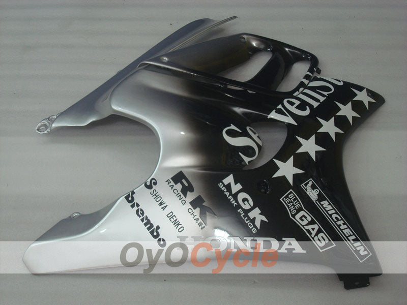 Kit de carénage à injection pour CBR600F3 95-96 - Noir, argent - SevenStars #OYO87904797