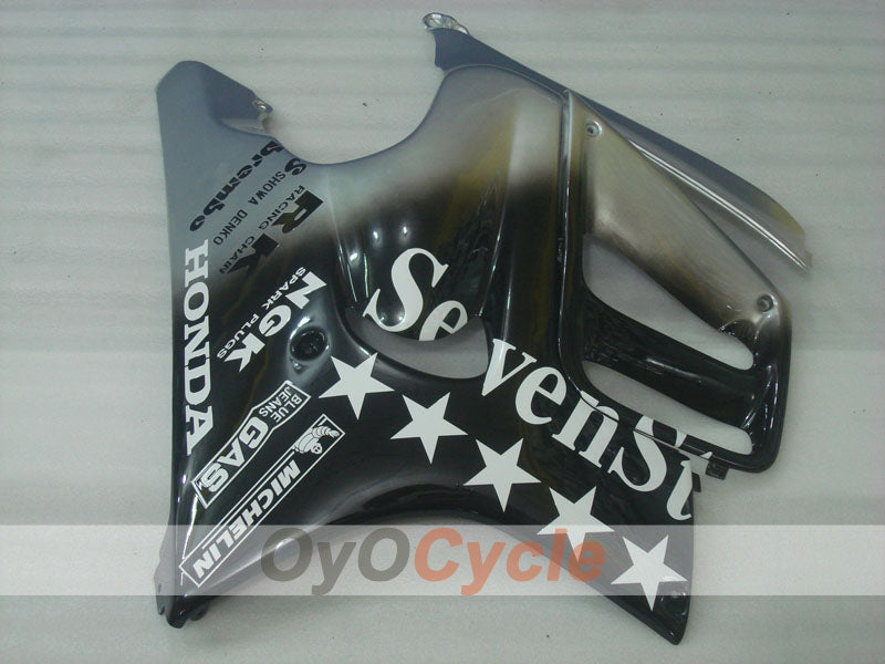 Kit de carénage à injection pour CBR600F3 95-96 - Noir, argent - SevenStars #OYO87904797