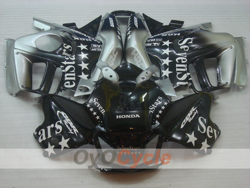 Kit de carénage à injection pour CBR600F3 97-98 - Noir, gris - SevenStars #OYO87904819