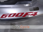 Kit de carénage à injection pour CBR600F4 99-00 - Rouge, argent - Style d'origine #OYO87904821