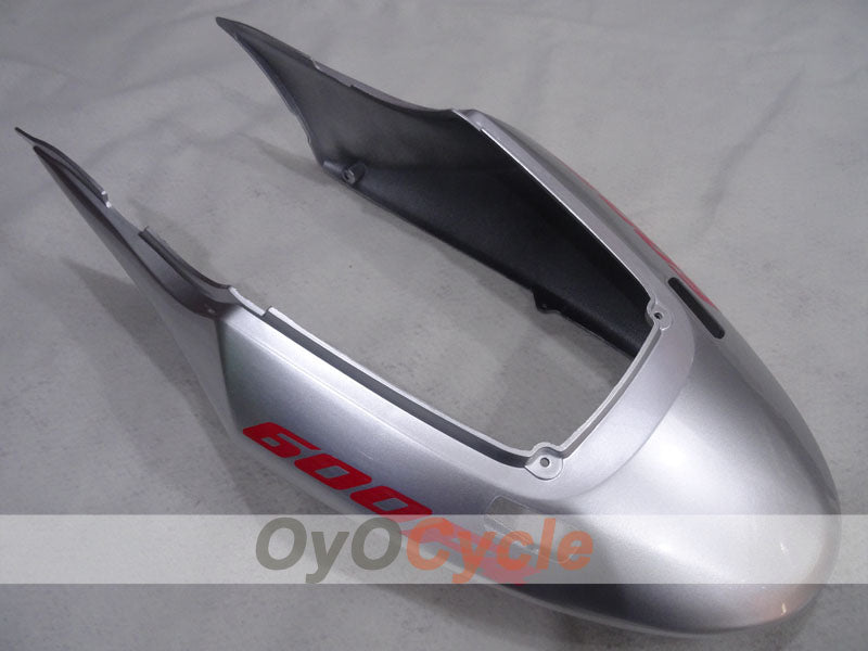Kit de carénage à injection pour CBR600F4 99-00 - Rouge, argent - Style d'origine #OYO87904821