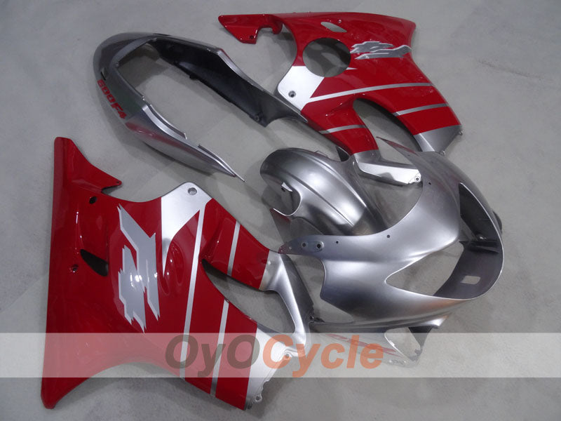 Kit de carénage à injection pour CBR600F4 99-00 - Rouge, argent - Style d'origine #OYO87904821 Image secondaire du produit