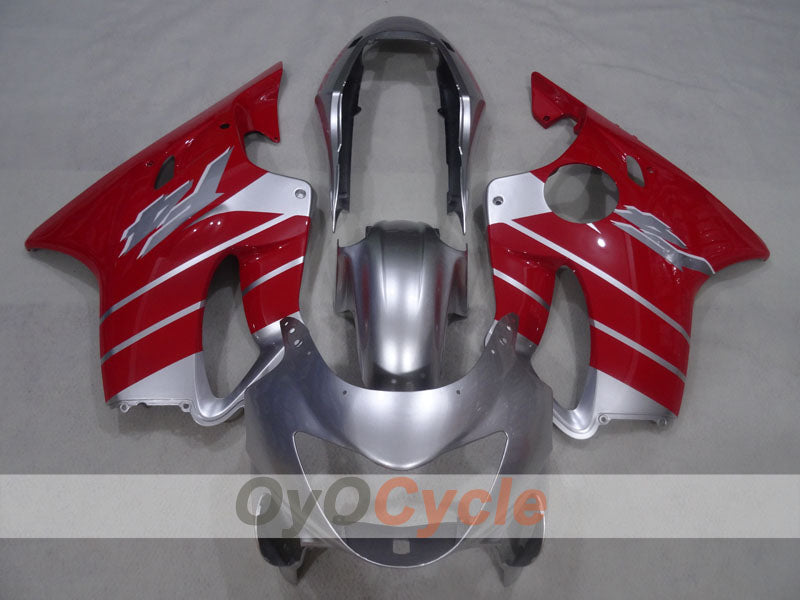 Kit de carénage à injection pour CBR600F4 99-00 - Rouge, argent - Style d'origine #OYO87904821