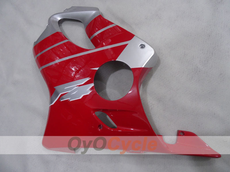 Kit de carénage à injection pour CBR600F4 99-00 - Rouge, argent - Style d'origine #OYO87904821