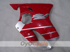 Kit de carénage à injection pour CBR600F4 99-00 - Rouge, argent - Style d'origine #OYO87904821
